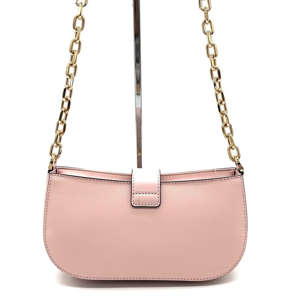 Michael Kors Small Carmen Pouchette Shoulder Bag Powder Blush (NWT) - Picture 6 of 10